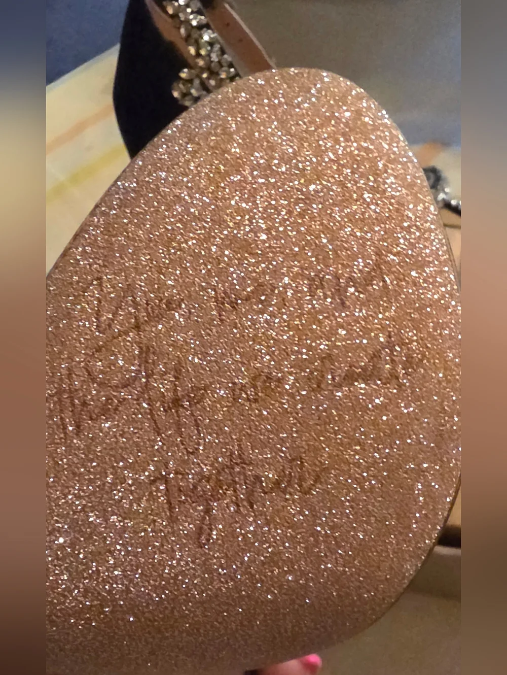 NEW! Pnina Tornai Women's Black Crystal-Strap High Heel Sandals - Picture 5 of 11